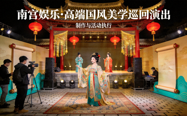南宫娱乐操盘的高端国风美学巡回演出制作与活动执行
